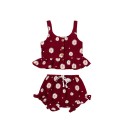 Top y short niña con flores 7