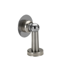 Tope de puerta magnético de acero inoxidable 40 x 74 x 55 mm Montaje en suelo y en pared Resistente a los arañazos Incluye tornillos 6