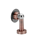 Tope de puerta magnético de acero inoxidable 40 x 74 x 55 mm Montaje en suelo y en pared Resistente a los arañazos Incluye tornillos 3
