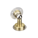 Tope de puerta magnético de acero inoxidable Soporte de pared para puertas Fuerte fuerza magnética Montaje adhesivo o tornillos Instalación fácil 12