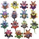 Topolino di peluche con campanello per gatti 3