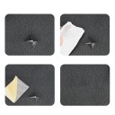 Toppa adesiva per riparazioni in pelle 20x30 cm Toppa resistente per la riparazione di divani, sedili auto, borse e sedili in pelle Toppa impermeabile 2