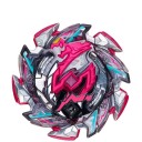 Toppa da combattimento in plastica e metallo per scontri tra toppe rotanti Diametro circa 5,3 cm Design multicolore con motivo centrale e profilo 7
