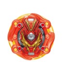 Toppa da combattimento in plastica e metallo per scontri tra toppe rotanti Diametro circa 5,3 cm Design multicolore con motivo centrale e profilo 20