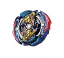 Toppa da combattimento in plastica e metallo per scontri tra toppe rotanti Diametro circa 5,3 cm Design multicolore con motivo centrale e profilo 21