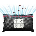 Torba na osuszacz powietrza do samochodu 18 x 11 cm Torba w paski z wypełnieniem mineralnym Wielokrotnego użytku ze wskaźnikiem wilgotności 3