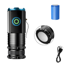 Torcia LED Compatta 8 cm Ricaricabile USB-C Magnetica con Clip e Indicatore di Batteria per EDC e Outdoor 2