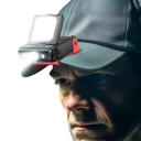 Torcia LED ricaricabile con clip USB per cappello 300 mAh inclinazione 90° 4 modalità Torcia con controllo senza contatto Struttura in ABS impermeabile 2