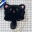 Torebka damska wykonana ze sztucznego futra kota 1