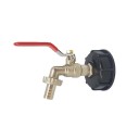 Torneira de jardim com redução para tanque IBC S60*6 1