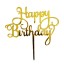 Torta dekoráció - Happy Birthday 12