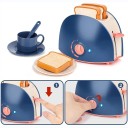 Tostadeira Infantil 12 x 9 x 15 cm Aparelho de Cozinha Simulador Brinquedo para Cozinha Infantil Brinquedo Realista para Preparação 2