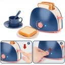 Tostapane per bambini 12 x 9 x 15 cm Elettrodomestico da cucina simulato Giocattolo per cucina dei bambini Giocattolo realistico per la preparazione 2
