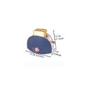 Tostapane per bambini 12 x 9 x 15 cm Elettrodomestico da cucina simulato Giocattolo per cucina dei bambini Giocattolo realistico per la preparazione 3