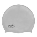 Touca de natação à prova de água e altamente elástica para homens e mulheres Equipamento para nadadores Touca de silicone para piscina com proteção para as orelhas Unisex 6