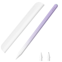 Touch Pen für iPad, Touch Stylus mit kabelloser Aufladung, magnetischer Touch Pen mit zwei Ersatzspitzen und Hülle, LED-Batterieanzeige 4