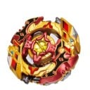Toupie de combat pour enfants en métal et plastique Partie supérieure dentelée avec détails brillants Diamètre 5,5 cm Petit jouet pour lancer 35