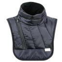 Tour de cou de moto d'hiver 22 x 36 x 8 cm Tour de cou chaud en coton résistant au vent pour moto gris foncé protection du cou 1