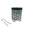 Tourist Gas Heater 120 x 147 mm Stainless Steel Portable Camping Heater for Gas Cartridge Outdoor Heating for Nature 5