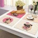 Tovaglietta con motivo bulldog 3