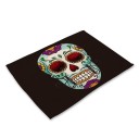 Tovaglietta con teschi C241 12