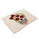 Tovaglietta con teschi C241 9