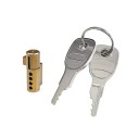 Towbar Lock for Trailers with Anti-Theft Protection 2 Keys Caravan Motorhome Lorry Boat Coupling Copper Security 3