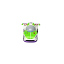 Toy Story Buzz Lightyear Samochód dziecięcy 13 x 7 x 6 cm Model z kołem zamachowym Buzz Lightyear Disney Zabawka dla dzieci Kolekcja samochodów filmowych 2