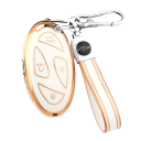 TPU hoesje voor afstandsbediening met 7 knoppen en sleutelhanger voor Hyundai IONIQ 6, Grand Prix GN7, Kona 2