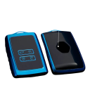 TPU Remote Control Case for Renault and Dacia with Keychain, Compatible with Koleos, Kadjar, Clio, Captur, Megane, Talisman, Espace, Zoe, Scenic 4, Arkana, Sandero 4