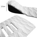 Traction podložka na surfovací prkno 3ks sada s 2,5 cm vyvýšením 32 x 30 cm z EVA peny protiskluzová na surf a paddleboard 5