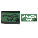 Trådløs arkadecontroller 299,8 × 199,8 × 13,5 mm Haute42 C16-S Magnetisk Hitbox RGB USB-C Til PC PS4 PS5 Switch Steam Android Turbomode og flere 7