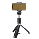 Trådløs Bluetooth Selfie Stick 190-813mm Mini Tripod med fjernbetjening Telefonholder til rejser Letvægts Foldbart stativ Monopod 2