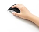Trådlös hopfällbar mus för laptop och dator 2,4 GHz Miniatyr USB-mottagare Känslighet 1200 DPI Batteriindikator Strömförsörjning 2x AAA 3