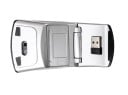 Trådlös hopfällbar mus för laptop och dator 2,4 GHz Miniatyr USB-mottagare Känslighet 1200 DPI Batteriindikator Strömförsörjning 2x AAA 6