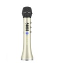Trådløs karaoke mikrofon til sang med Bluetooth 4.1 Indbygget batteri 4000 mAh Lyd- og opladningskabel i pakken Længde 28,4 cm 4