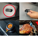Trådlös kötttermometer med Bluetooth 0–300 °C 2 sonder Klammer för ugn Digital kökstermometer för grillning och bakning 2