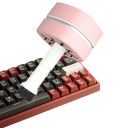 Trådlös mini-bordsdammsugare på tangentbord, uppladdningsbar elektrisk dammsugare med tyst drift, 360° rotation, 5V/1A, 2,6W, bärbar design 6