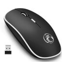 Trådløs mus til computer og bærbar USB-modtager 2,4 GHz Opløsning 1600 DPI Rækkevidde 10 m Strømforsyning 1x AA batteri Mål 11,5 x 6,5 x 3,3 cm 5