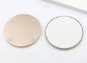 Trådløs oplader Qi 10 W til telefoner med trådløs opladning Rund pad af ABS-plast og metal Strømforsyning via Micro USB 6