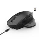 Trådlös speldatormus 2400 DPI för högerhänta med tummstöd USB-mottagare 2,4 GHz Inbyggt batteri 600 mAh Sex knappar 122 x 87 x 49 mm 1