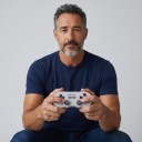 Trådlös spelkontroll Bluetooth för Nintendo Switch 2 och Switch med två analoga joysticks och D-pad i retrodesign för spelande 5