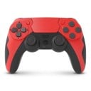 Trådlös spelkontroll för PS4 PS3 och PC med sexaxlig gyroskop och dubbel vibration gamepad med två joysticks för Windows 7 till 10 8