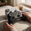 Trådløs spillecontroller til Nintendo Switch 1 og 2 med TMR joysticks, justerbart spænding og USB-modtager til Windows, Android og iOS 2