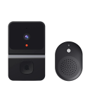 Trådløs udendørs dørklokke med HD-kamera Wi-Fi-videodørklokke Dørtelefon Hjemmevideodørtelefon Udendørs intercom Visuel dørklokke Dørklokke med kamera og tovejskommunikation 3