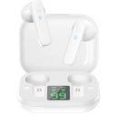 Trådløse in-ear høretelefoner Bluetooth 5.0 Rækkevidde 15 m Hver høretelefon kan bruges individuelt Etui med skærm Musik- og opkaldskontrol 1