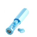 Trådløse in-ear høretelefoner med bluetooth 5.1 Spilletid 5 til 6 timer Opladningsboks med display Rækkevidde 10 m Frekvensområde 20 Hz til 20 2