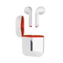Trådløse in-ear høretelefoner med mikrofon Bluetooth 5.1 Understøttelse af stemmeassistent Rækkevidde 10 m Opladningskasse 300 mAh Følsomhed 3