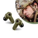 Trådløse in-ear hovedtelefoner Støjreduktion Lydoptagelse Powerbank formet som en militærkasse 8-13 timers batterilevetid Lydstyrkeboost USB-opladning 5