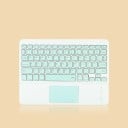 Trådløst mini tastatur med touchpad til Bluetooth-enheder QWERTY layout Funktionstaster og pile Lithiumbatteri 2